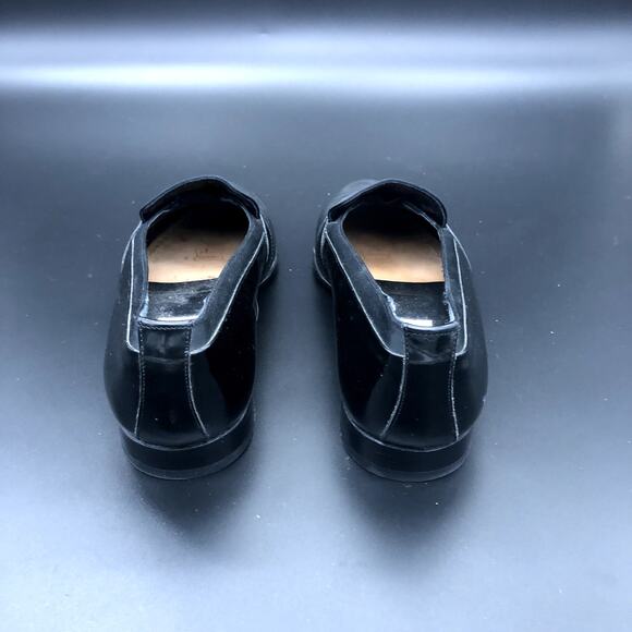 Mezlan Black Patent Leather Tuxedo Shoes, Men\'s Size 7M/EUR 40 main image 7